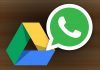 WhatsApp’tan Google Drive