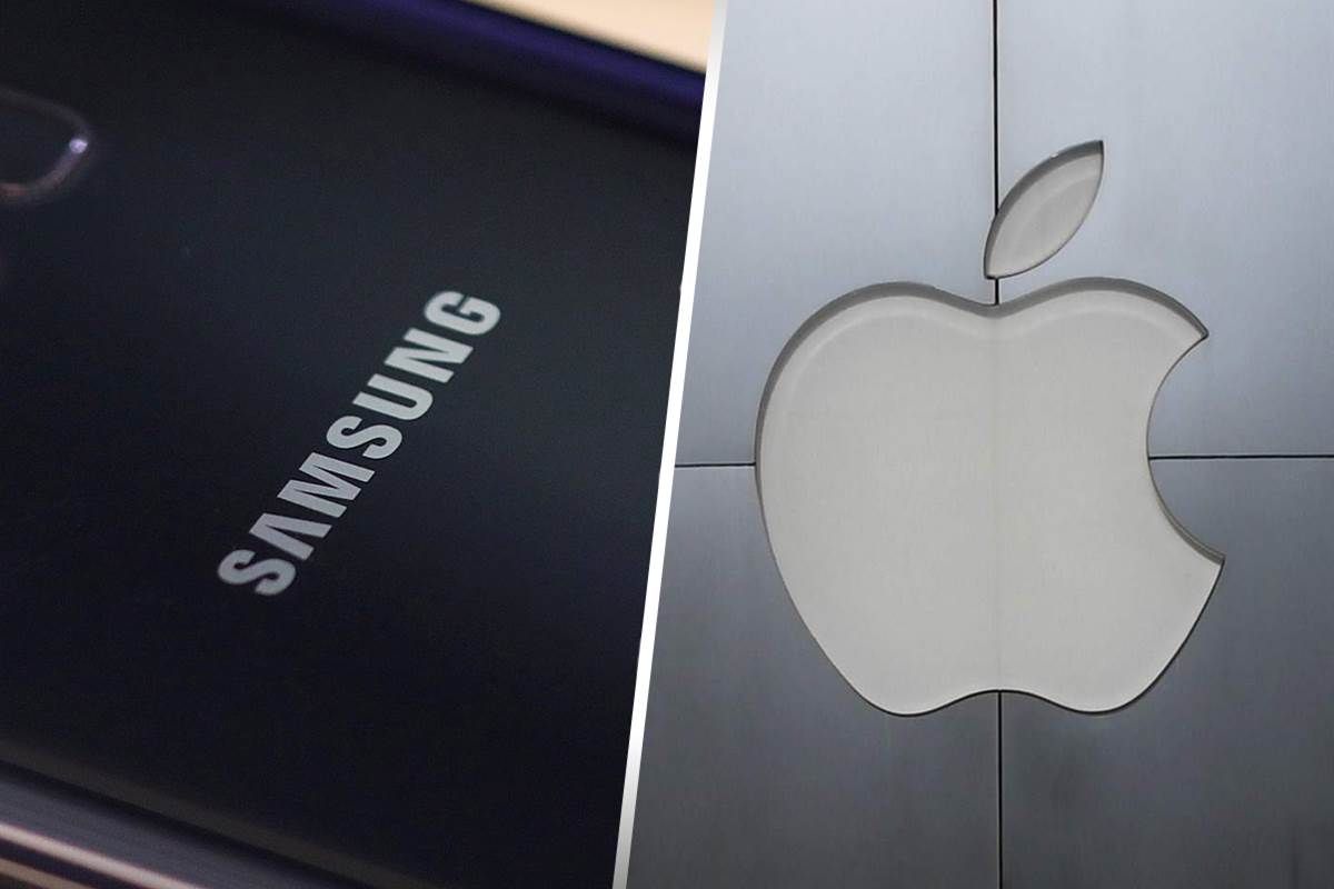 Samsung iphone apple. Самсунг и эпл. Эппл против самсунг. Apple versus Samsung. Логотип самсунг и айфон.