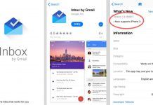 Inbox by Gmail iPhone X