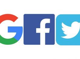 AB Google, Facebook ve Twitter