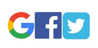 AB Google, Facebook ve Twitter