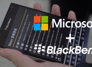 BlackBerry ve Microsoft