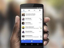 Facebook messenger özelliği