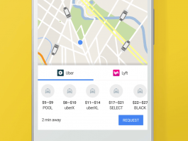 Google Uber Rezervasyon
