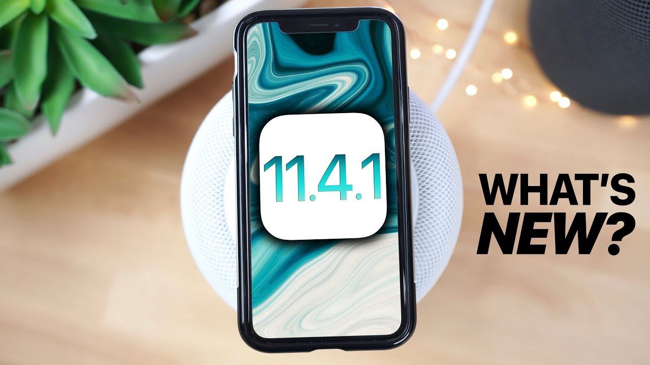 iOS 11.4.1 güncellemesi