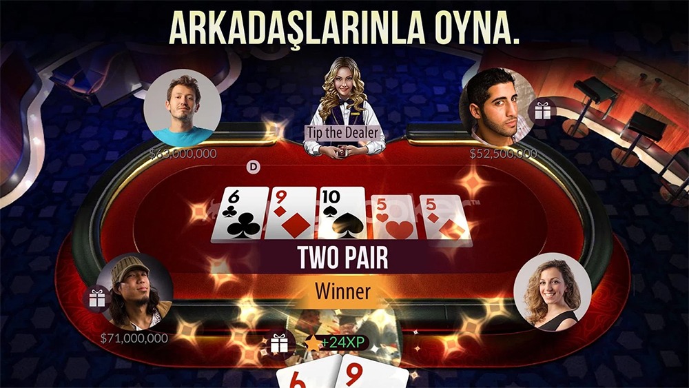 Zynga Poker Uygulaması