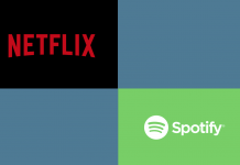 Netflix ve spotify