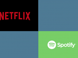 Netflix ve spotify