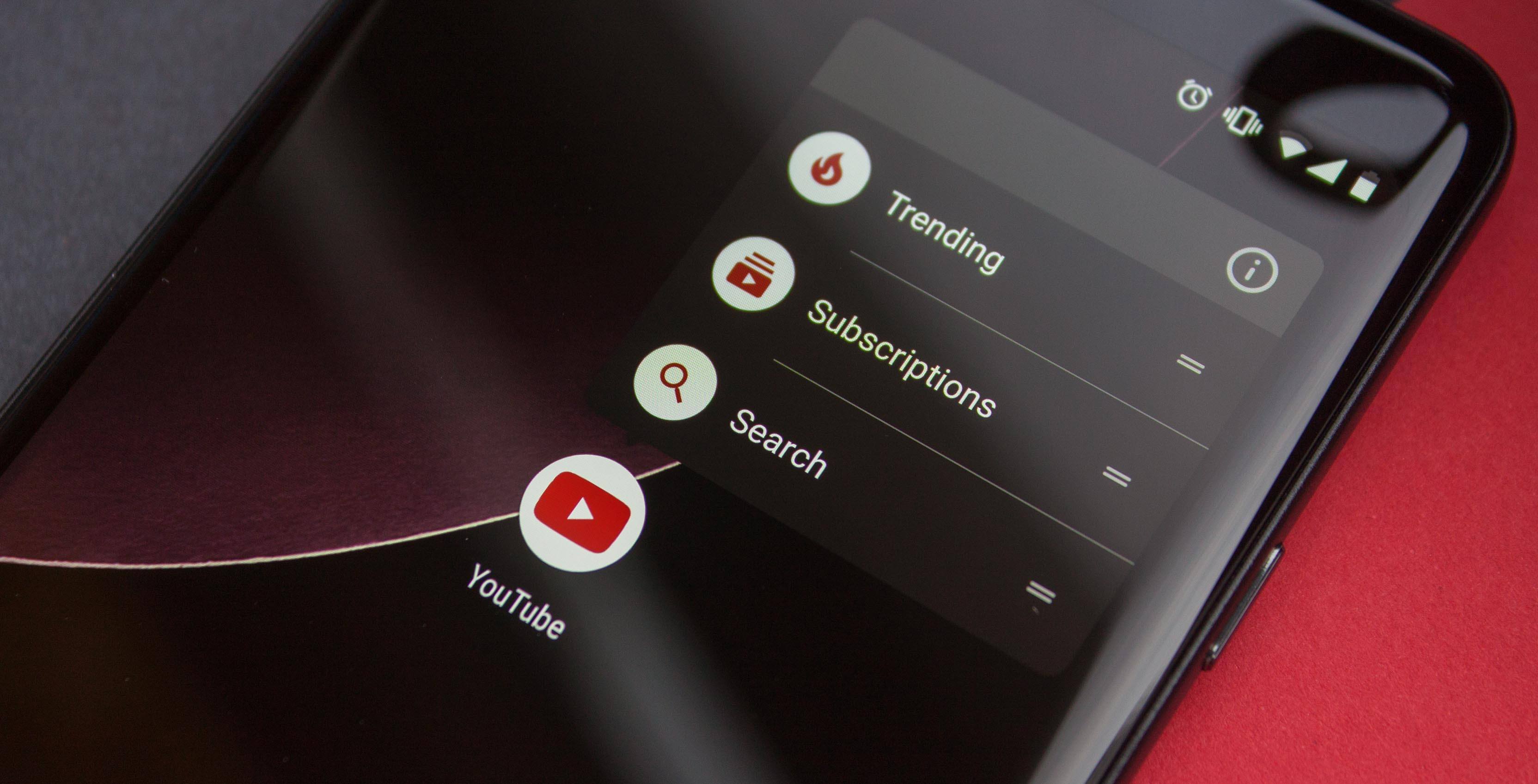 YouTube Android Koyu Mod Özelliği